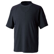 スラントジップショートスリーブTシャツ