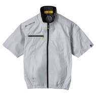 ボルトクール　日傘遮熱　半袖ブルゾン（ペルチェ ネックホルダー付）