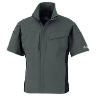 エコ・ストレッチ　半袖ブルゾン