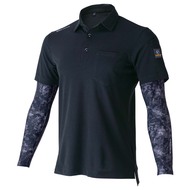 フェイクレイヤードドライポロシャツ