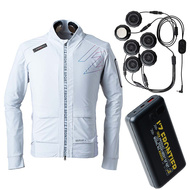 冷却ペルチェ専用長袖フリージングコールドジャケット＆デバイス・バッテリーセット