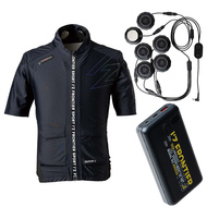 冷却ペルチェ専用半袖フリージングコールドジャケット＆デバイス・バッテリーセット