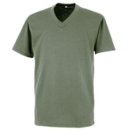 AIR020 エアレットVネック半袖Tシャツ（カラー）