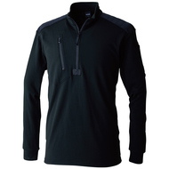 ニッカーズドライワッフルハーフジップ