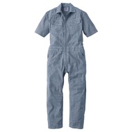 コットンリネンツナギ（半袖）