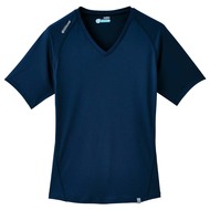 Vネック半袖インナー