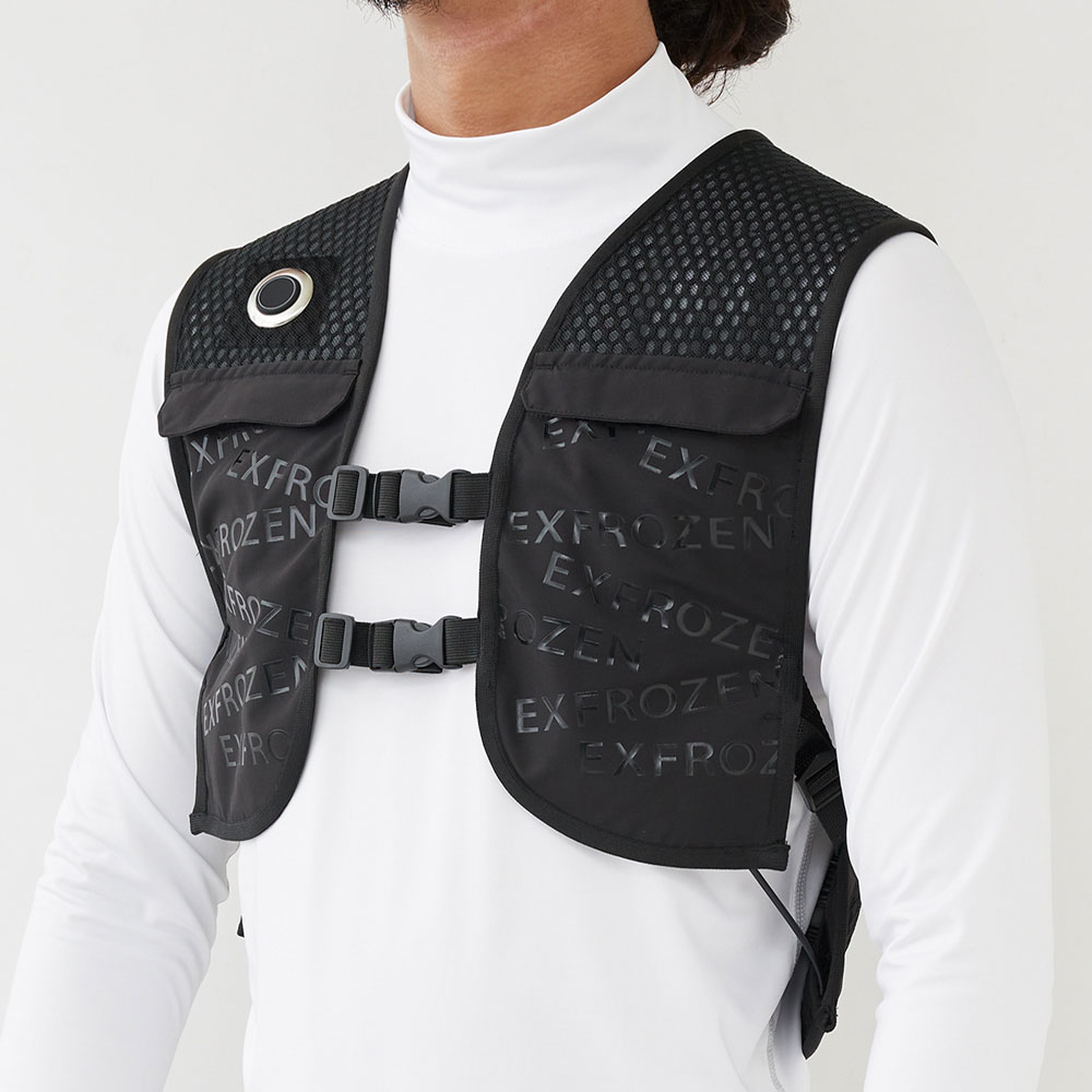 サンエス EF92572 フローズンベスト（ペルチェデバイス3個搭載