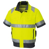 Hi-Vis半袖ブルゾン（空調風神服）